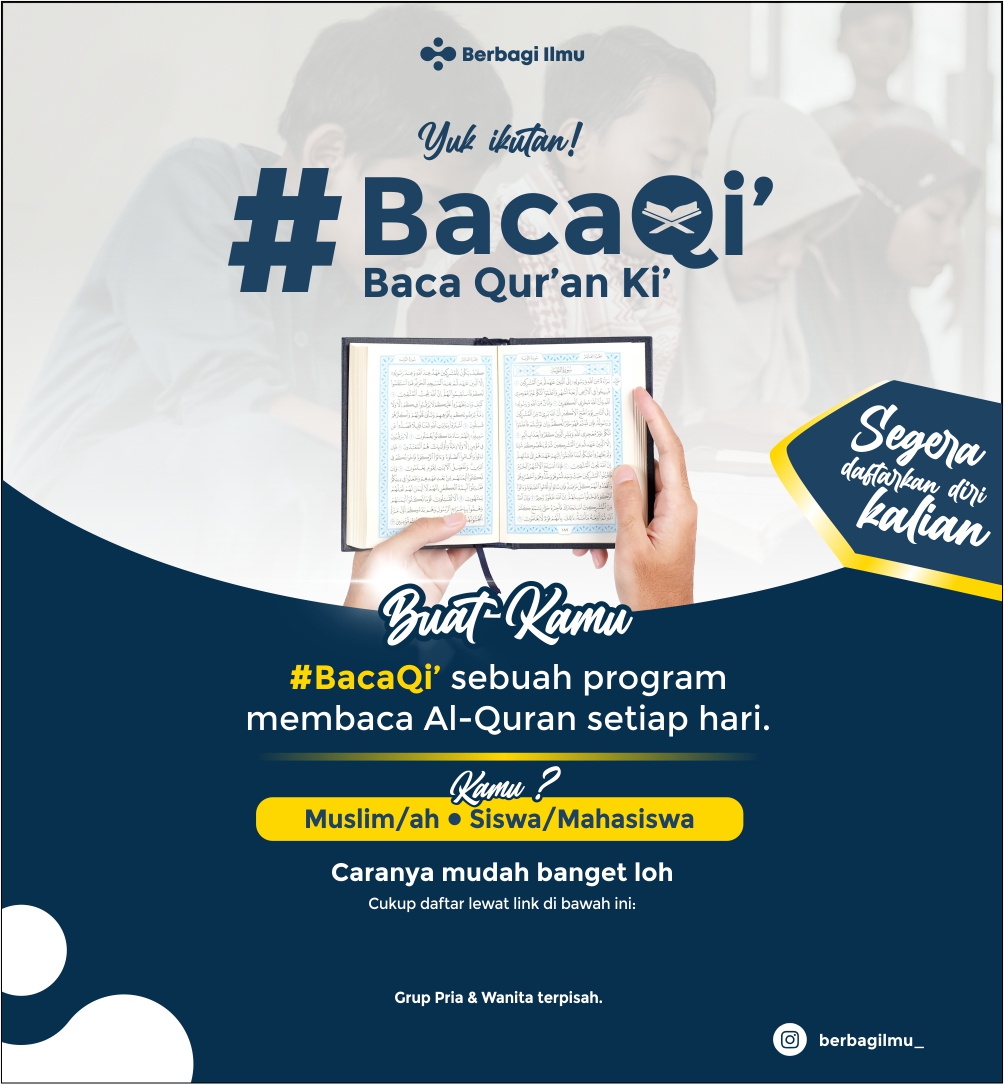 Mahasiswa STIBA Makassar dan Komunitas Berbagi Ilmu Gagas Gerakan BacaQi’