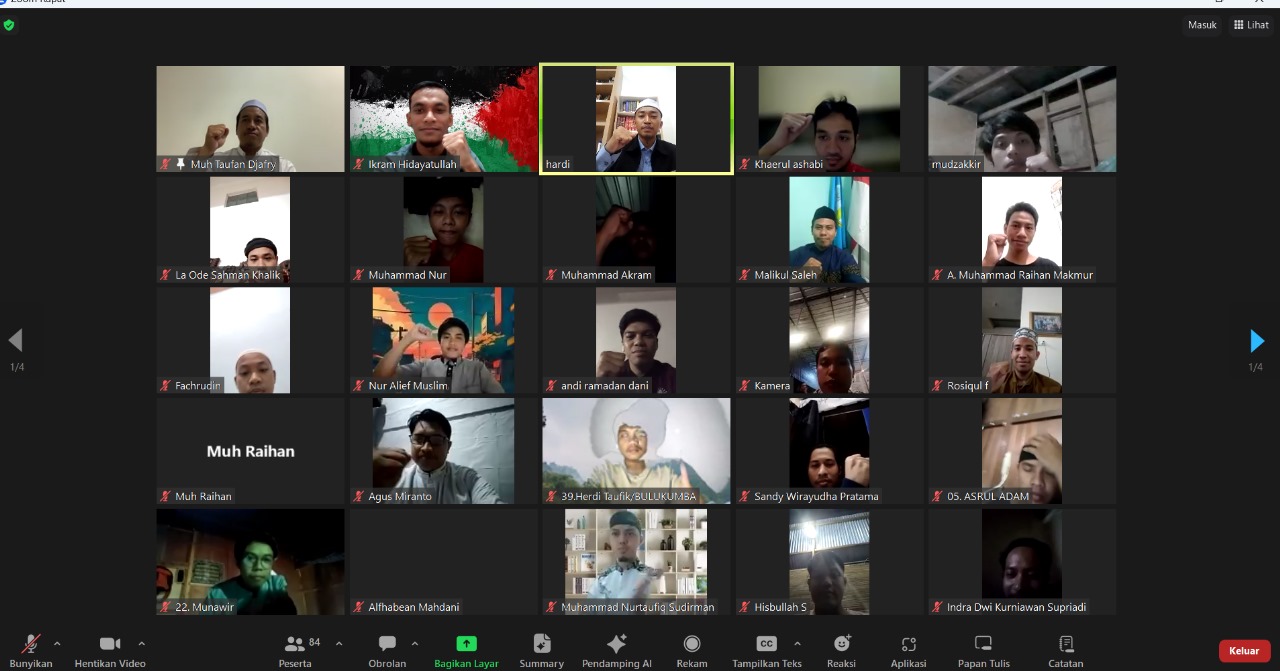 Pemuda Agen Perubahan, Pesan Semangat dari Tarbiah Gabungan Mahasiswa STIBA Makassar