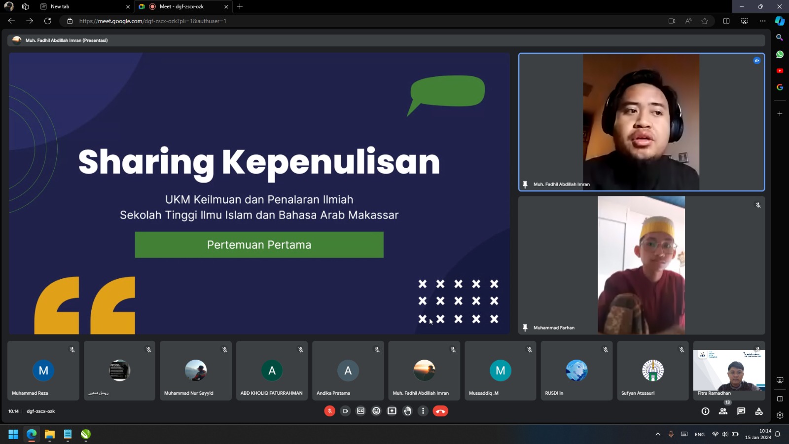 Gali Potensi Menulis Mahasiswa, UKM Kalam Gelar Workshop Kepenulisan