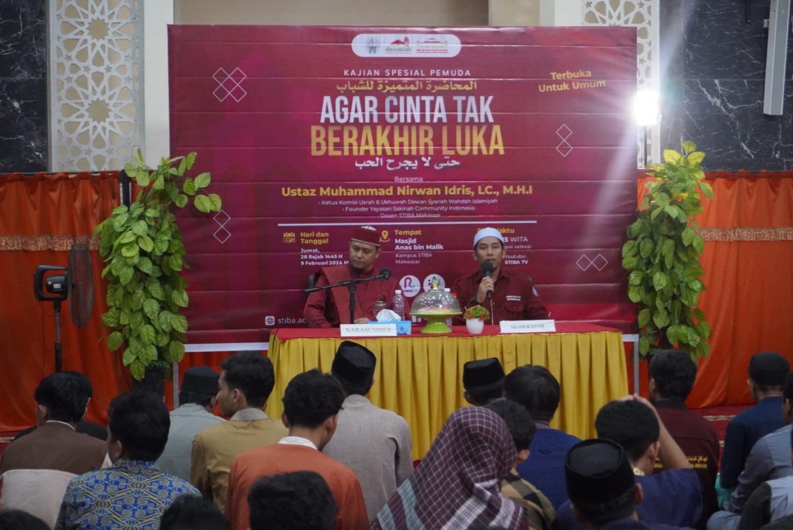 Kajian Spesial BRTM Anas bin Malik STIBA Makassar, Mengulas Fitnah Terbesar Kaum Lelaki