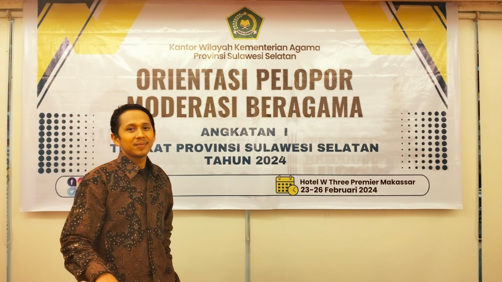 Dosen STIBA Makassar Ikuti Orientasi Pelopor Moderasi Beragama