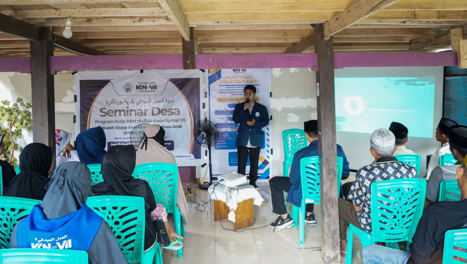 Program Keagamaan Dominasi KKN STIBA Makassar di Desa Purnakarya, Ini Daftarnya