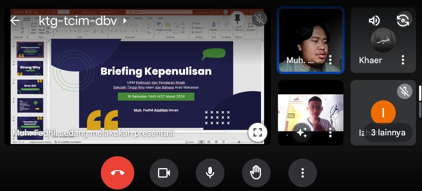 PEKA Pena Kalam, Wadah Baru Asah Keterampilan Menulis Mahasiswa STIBA Makassar