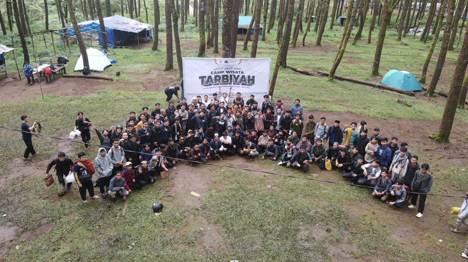 Tarbiyah Camp STIBA Makassar di Hutan Pinus Lembanna: Perpaduan Inspirasi, Hiburan, dan Ukhuwah