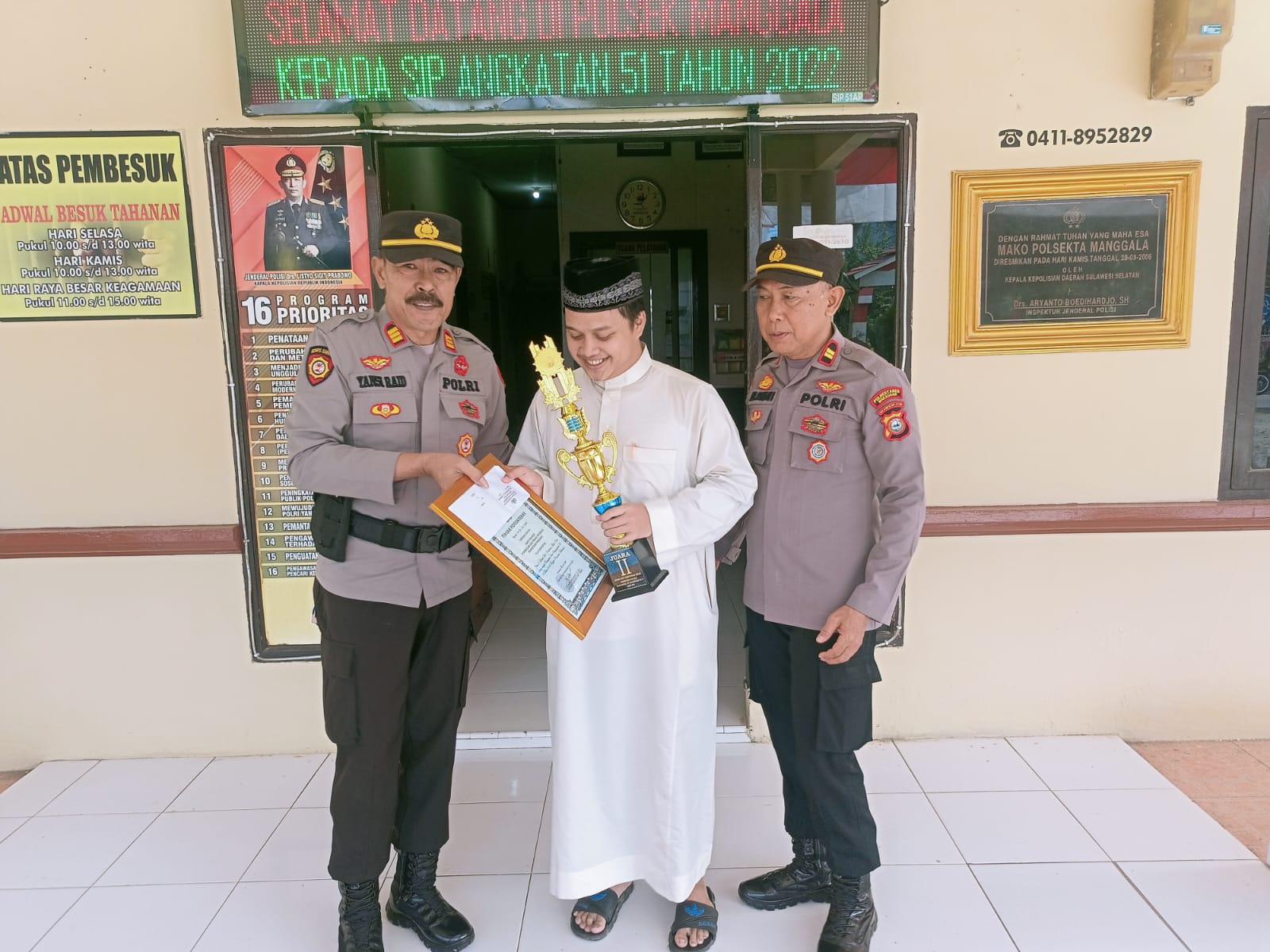 STIBA Makassar Student Achieves Success in 2024 Kamtibnas Dai Competition