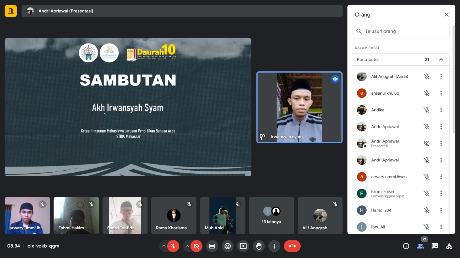 Liburan Bermanfaat ala Mahasiswa PBA: Hafal Matan Al-Ajrumiyah dalam 10 Hari!