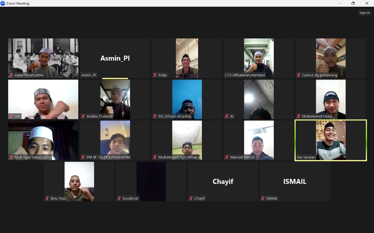 Dema STIBA Makassar Gelar Kajian Pengurus, Perkuat Ruhiyah dan Sinergi Dakwah