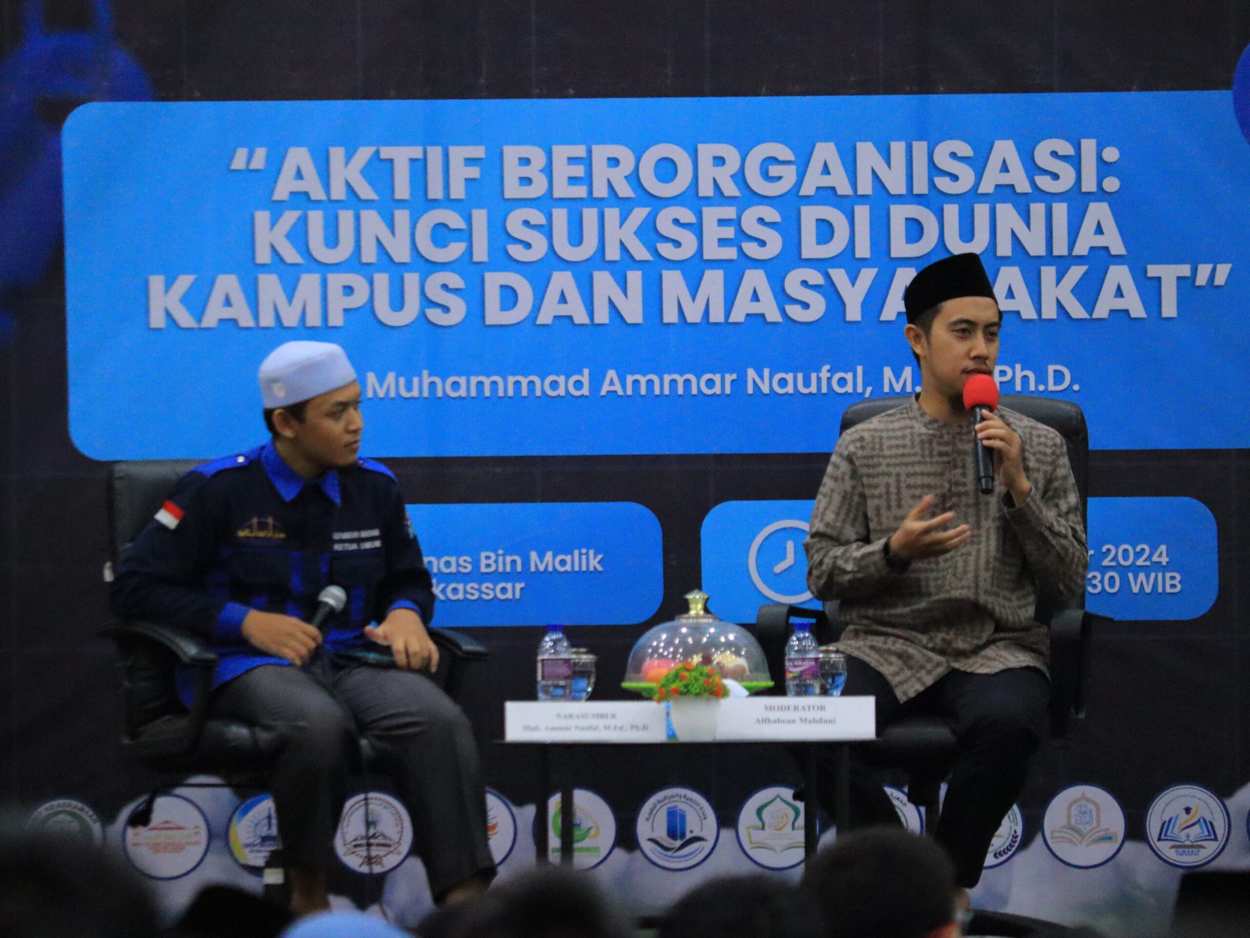 Dema STIBA Makassar Adakan Seminar Keorganisasian Perdana, Dorong Mahasiswa Aktif Berorganisasi