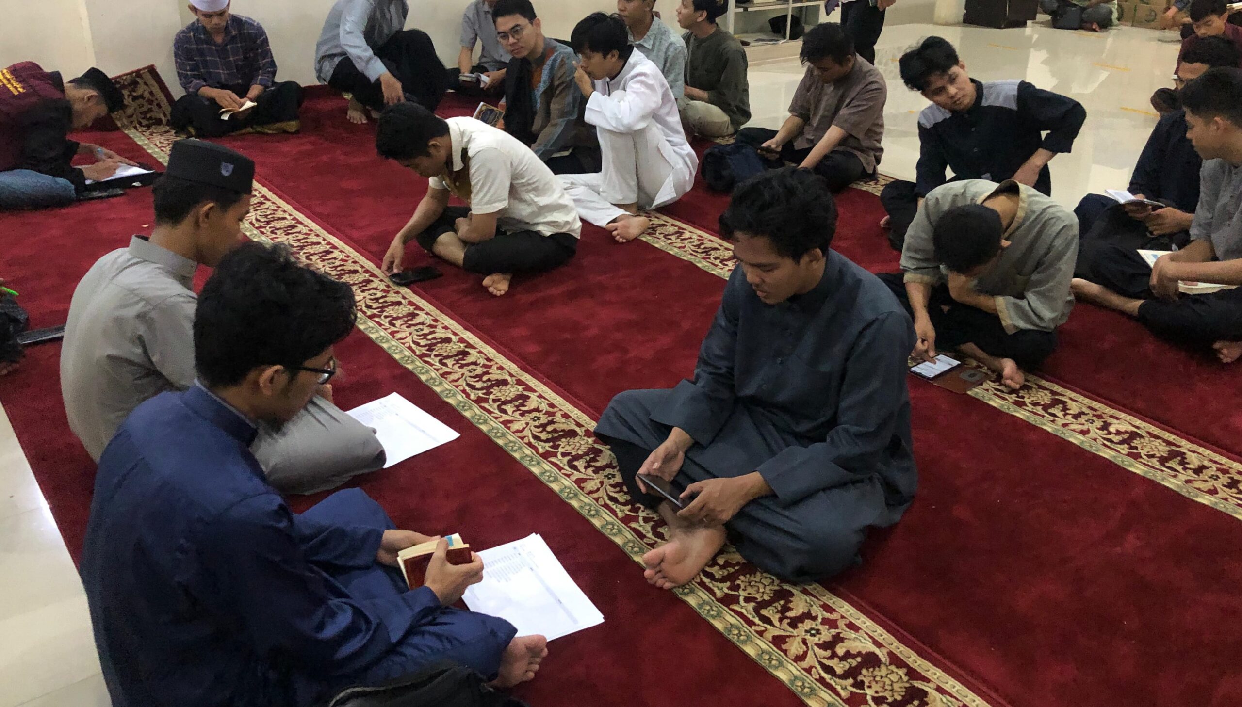 HMJ PBA STIBA Makassar Gelar Kegiatan Hafalan Matan Al-Jurumiyah