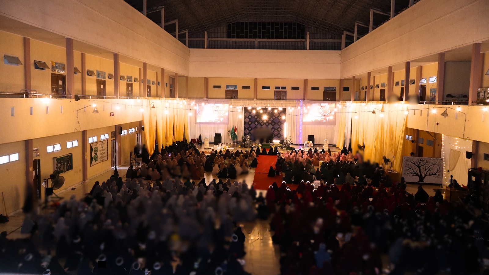 UKK Kepesantrenan dan Keasramaan Putri STIBA Makassar Gelar Liqa Akhawiy: Wadah Ukhuwah, Kreativitas, dan Cinta Tanah Air