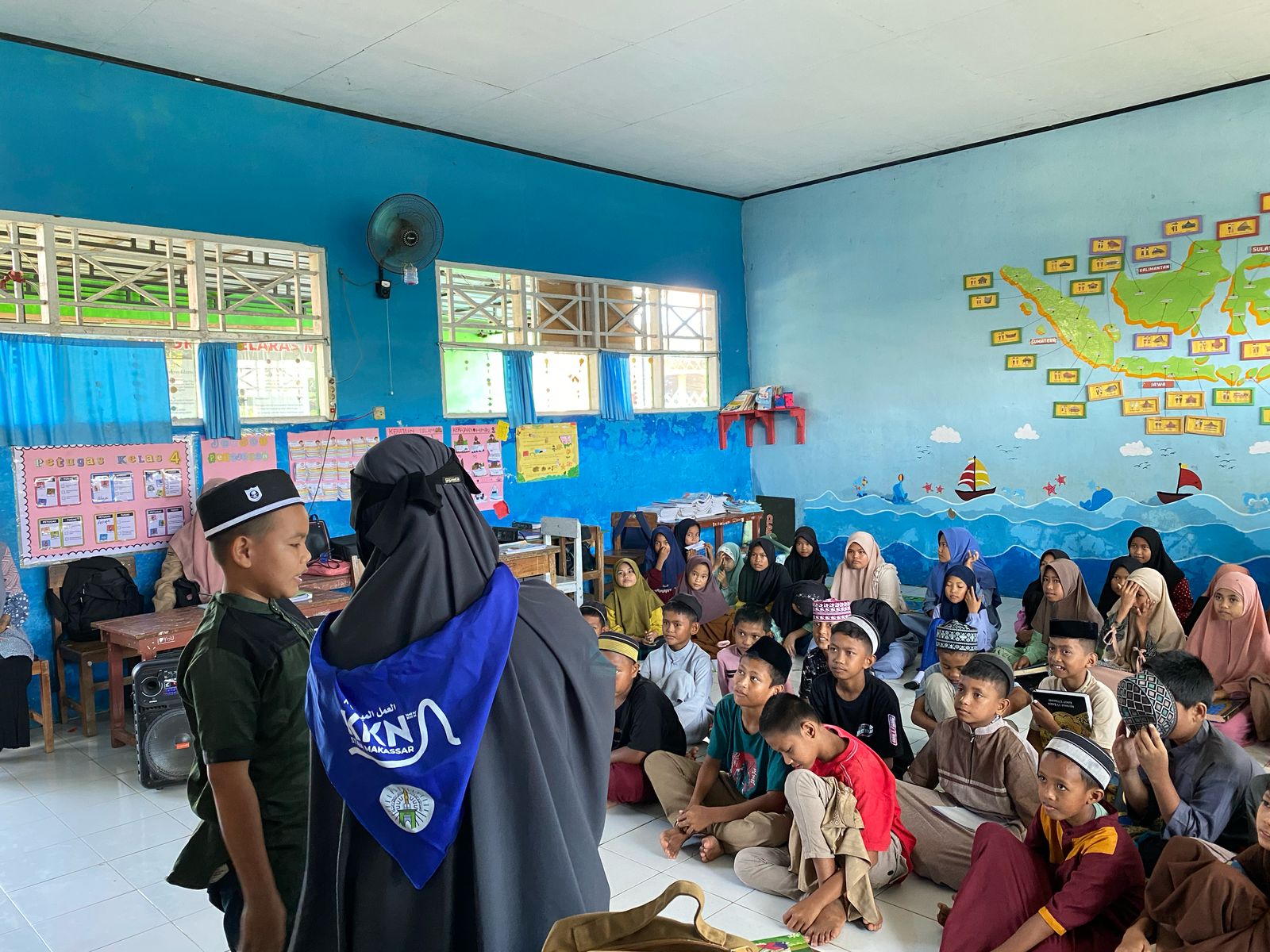 Pesantren Kilat KKN VIII STIBA Makassar: Bangun Karakter Islami di Sekolah-Sekolah Bonto Tallasa