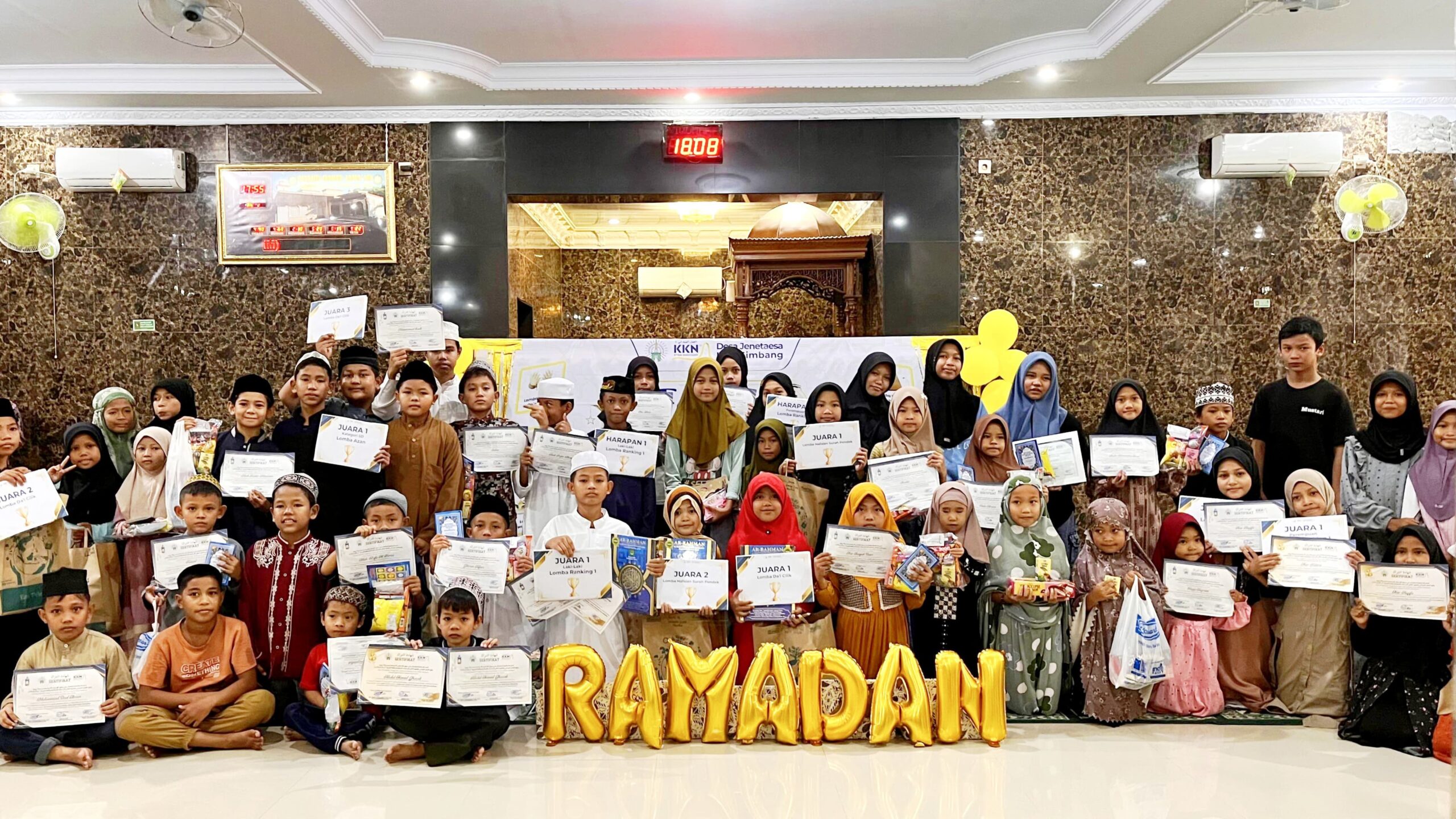 Mahasiswa KKN STIBA Gelar Festival Anak Saleh di Jenetaesa, Kepala Desa: Kegiatan Seperti Ini yang Kami Tunggu!