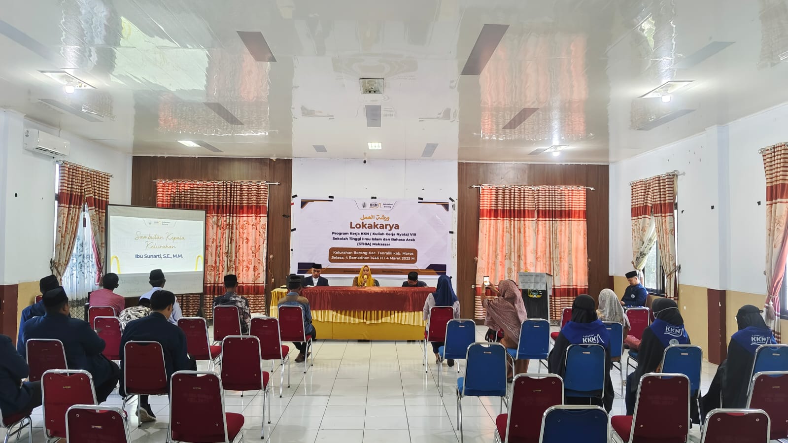 Sinergi Mahasiswa dan Masyarakat: Lokakarya KKN VIII STIBA Makassar di Kelurahan Borong Sukses Terlaksana