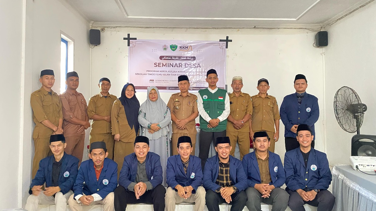 Mahasiswa KKN VIII STIBA Makassar Gelar Seminar Desa di Samangki