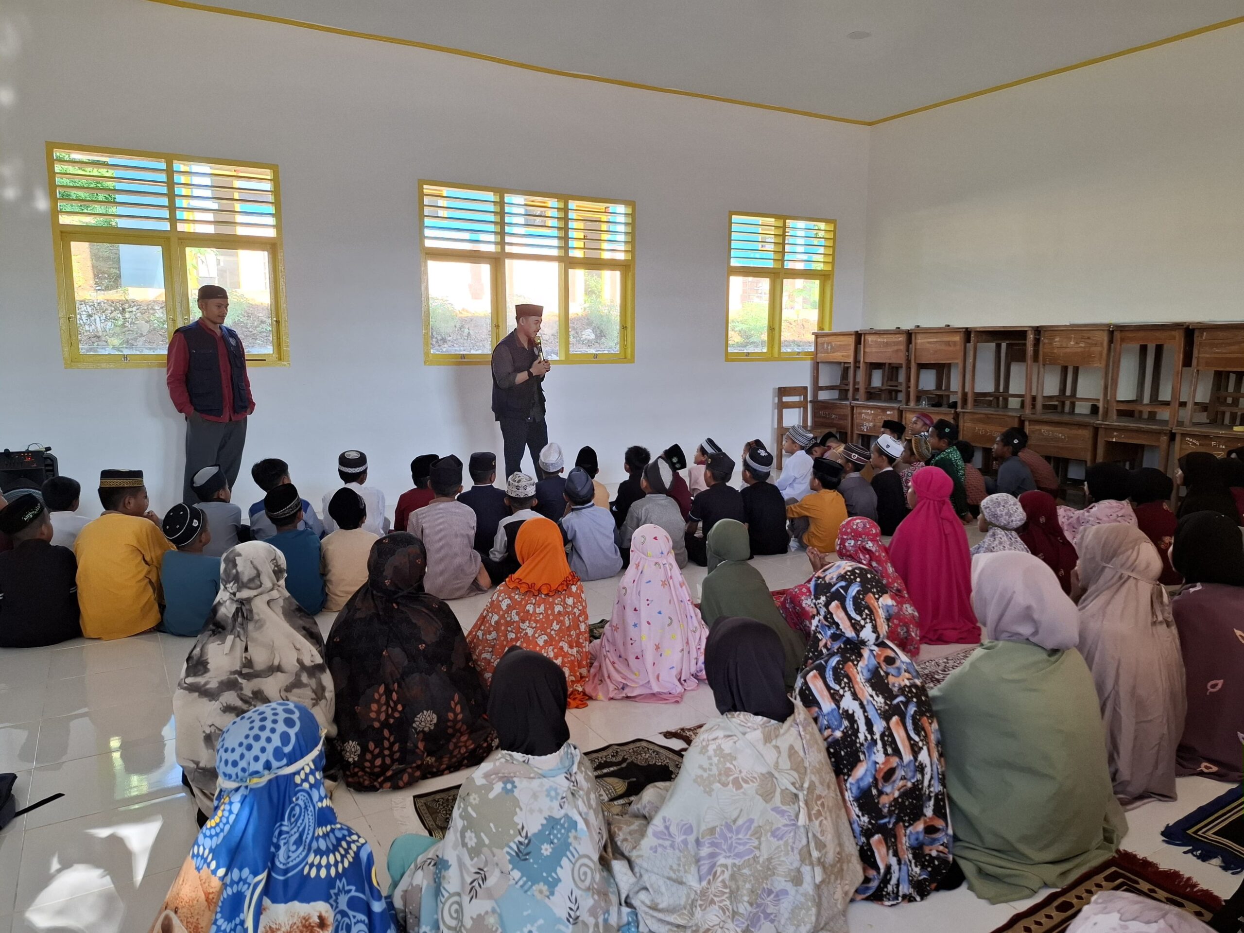 Serunya Pesantren Kilat Bareng Mahasiswa KKN VIII STIBA Makassar di SDN 98 Inpres Kaluku