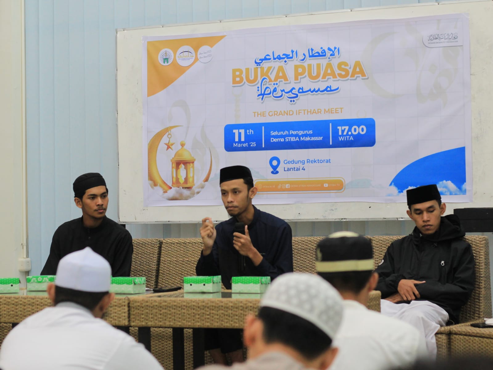 Tingkatkan Solidaritas, Dema STIBA Makassar Adakan Bukber dan Sharing Session