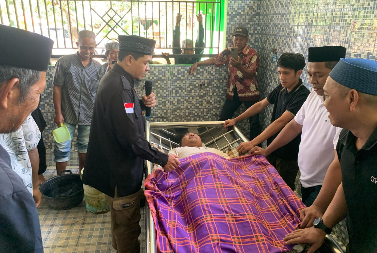 Bukan Cuma Teori, Warga Benteng Gajah Ikut Simulasi Lengkap Penanganan Jenazah