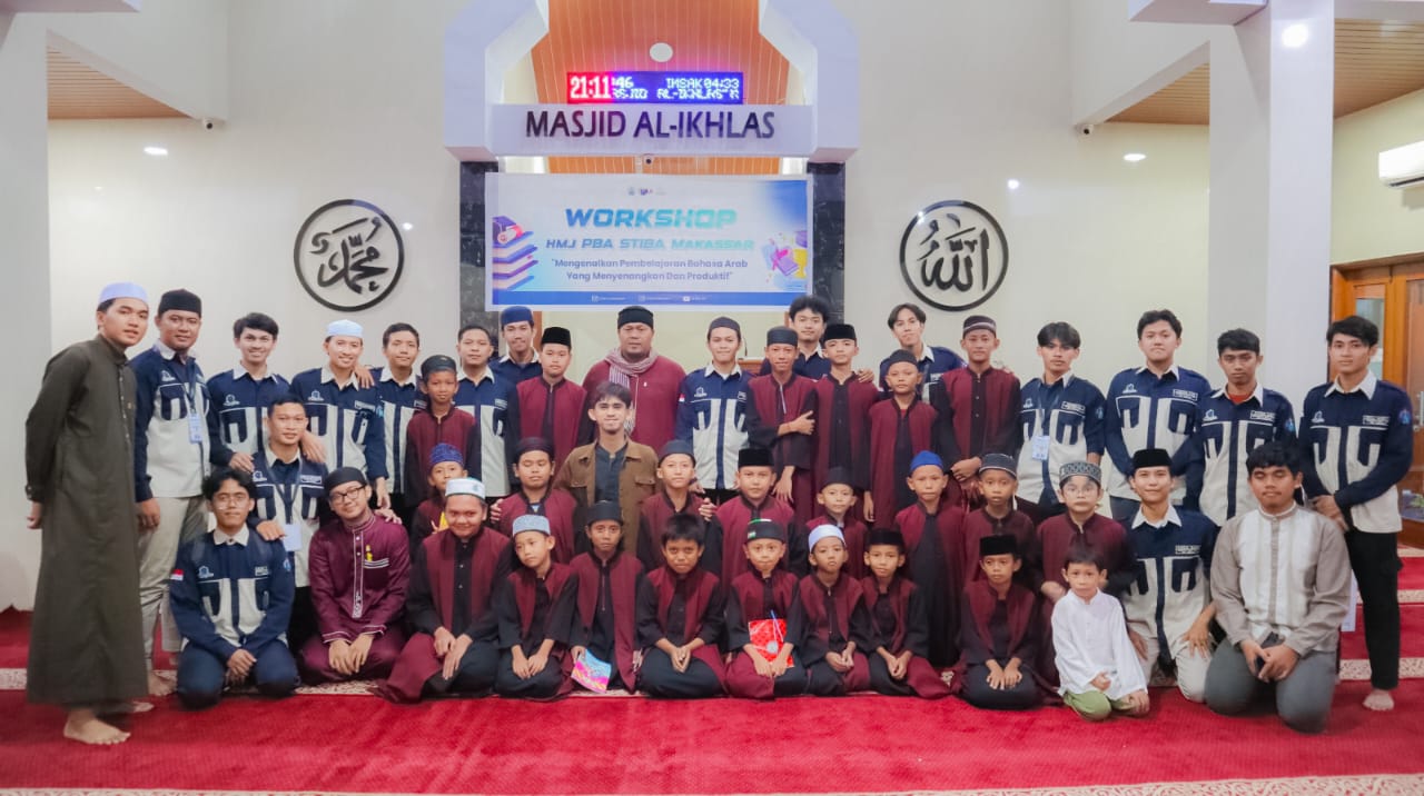 HMJ PBA STIBA Makassar Gelar Workshop Bahasa Arab Bertema Pembelajaran yang Menyenangkan dan Produktif