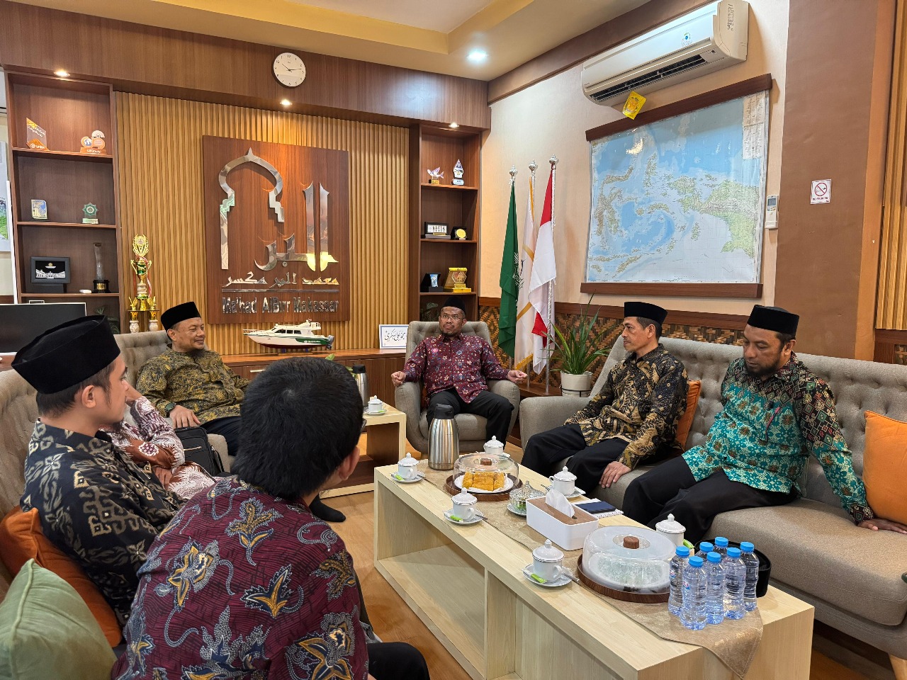 IAI STIBA Makassar Jalin Silaturahmi ke Ma’had Al-Birr, Pererat Hubungan Lama, Bangun Kolaborasi Baru