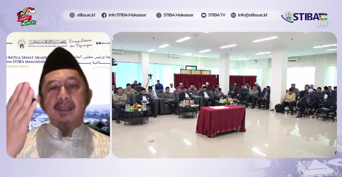 Lantik Rektor dan Ketua Senat, K.H. Zaitun Rasmin Titip Harapan Besar untuk IAI STIBA Makassar