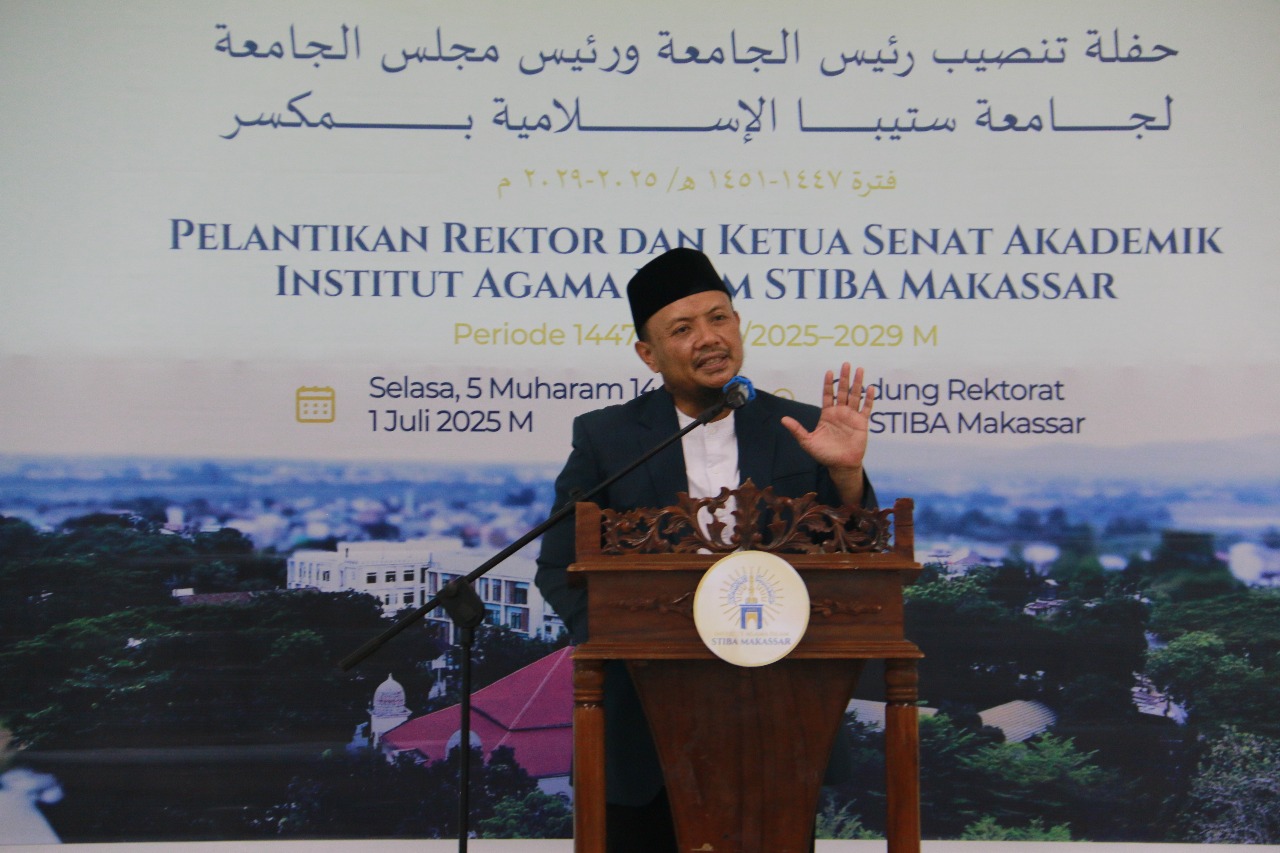 Sambutan Rektor IAI STIBA Makassar: Tegaskan Empat Pilar Pengembangan Kampus