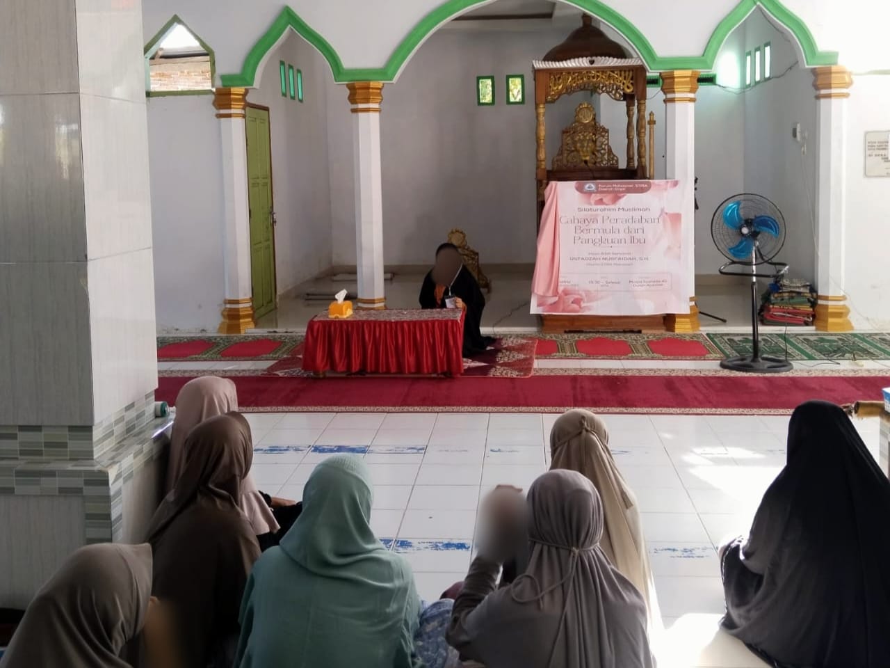 Mahasiswi IAI STIBA Makassar Gelar Silaturahmi Muslimah di Dusun Ajucoloe, Peserta Lampaui Target