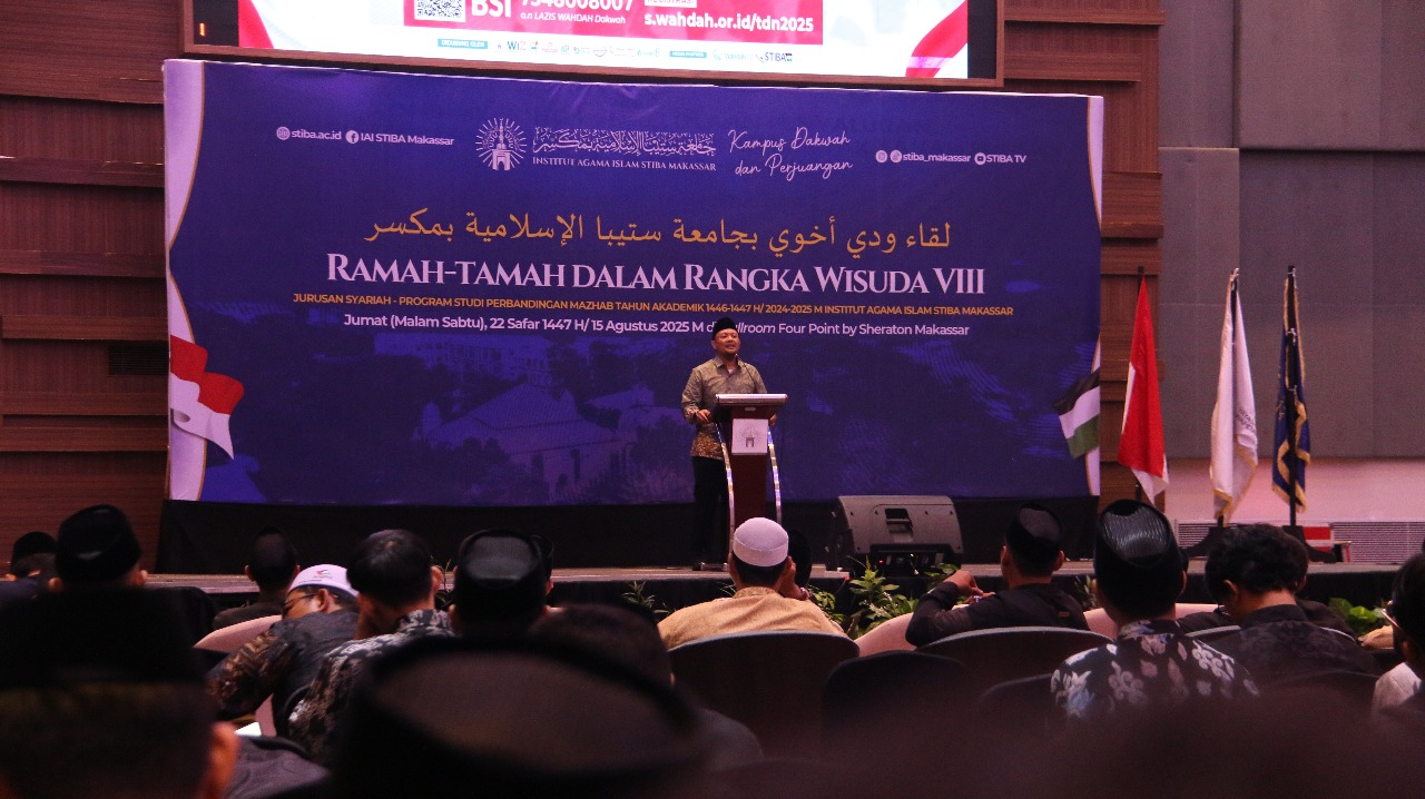 Malam Ramah Tamah Wisudawan dan Wisudawati IAI STIBA Makassar: Penuh Cerita, Penghargaan, dan Haru
