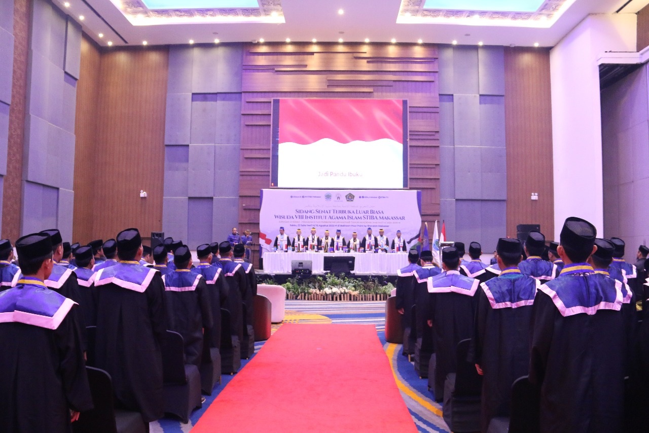 STIBA Makassar Cetak Sejarah, Wisuda ke-8 Hadirkan 398 Sarjana Syariah
