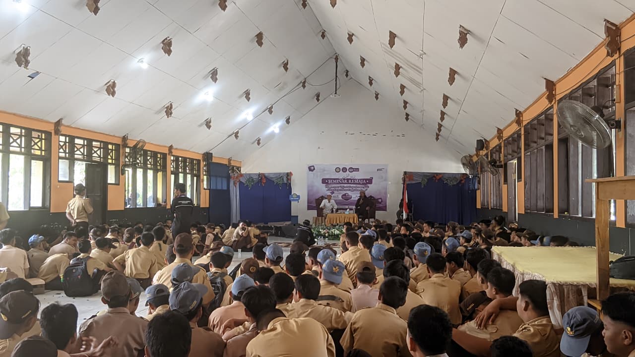 HIMMA STIBA Hadirkan “Hijrah Tanpa Drama”, 250 Siswa Penuhi Aula